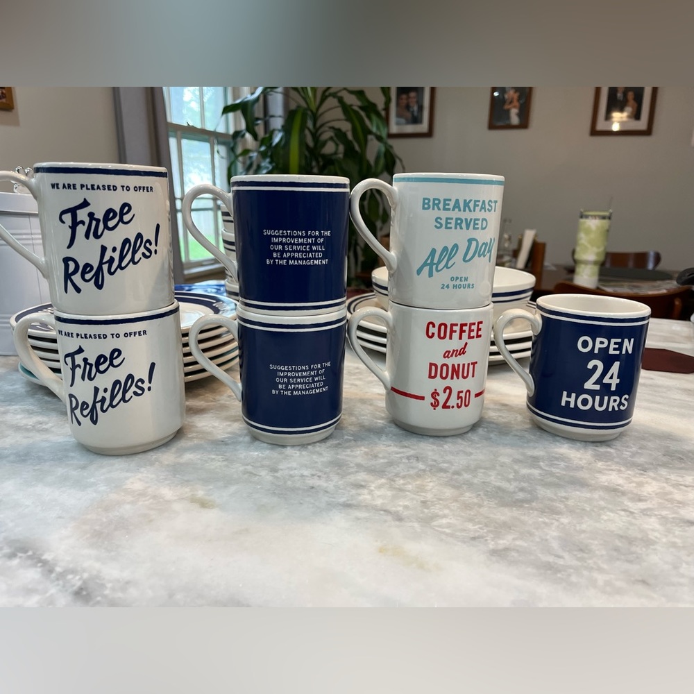 Kate Spade Orders Up Coffee Mugs